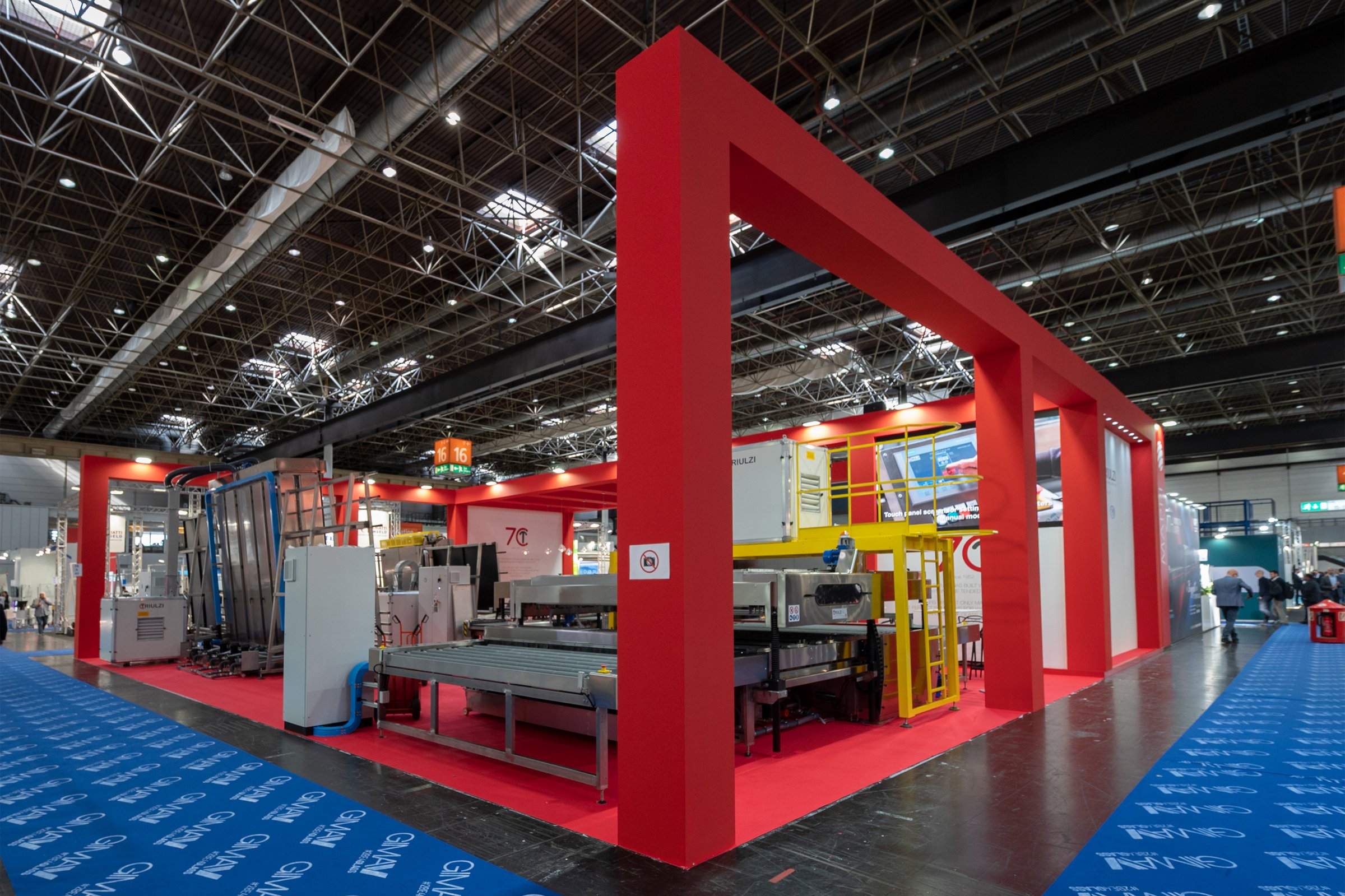 Spazio espositivo dello stand Triulzi a Glasstec