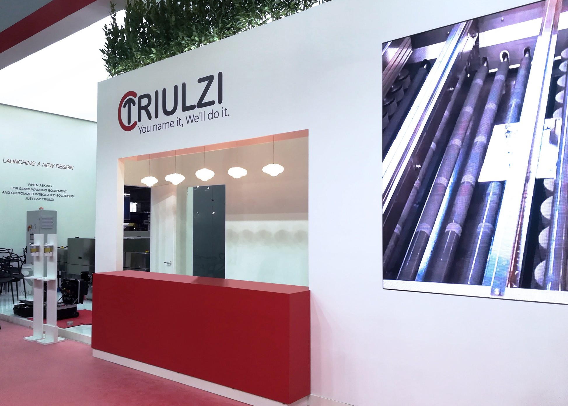 Sala meeting privata dello stand Triulzi